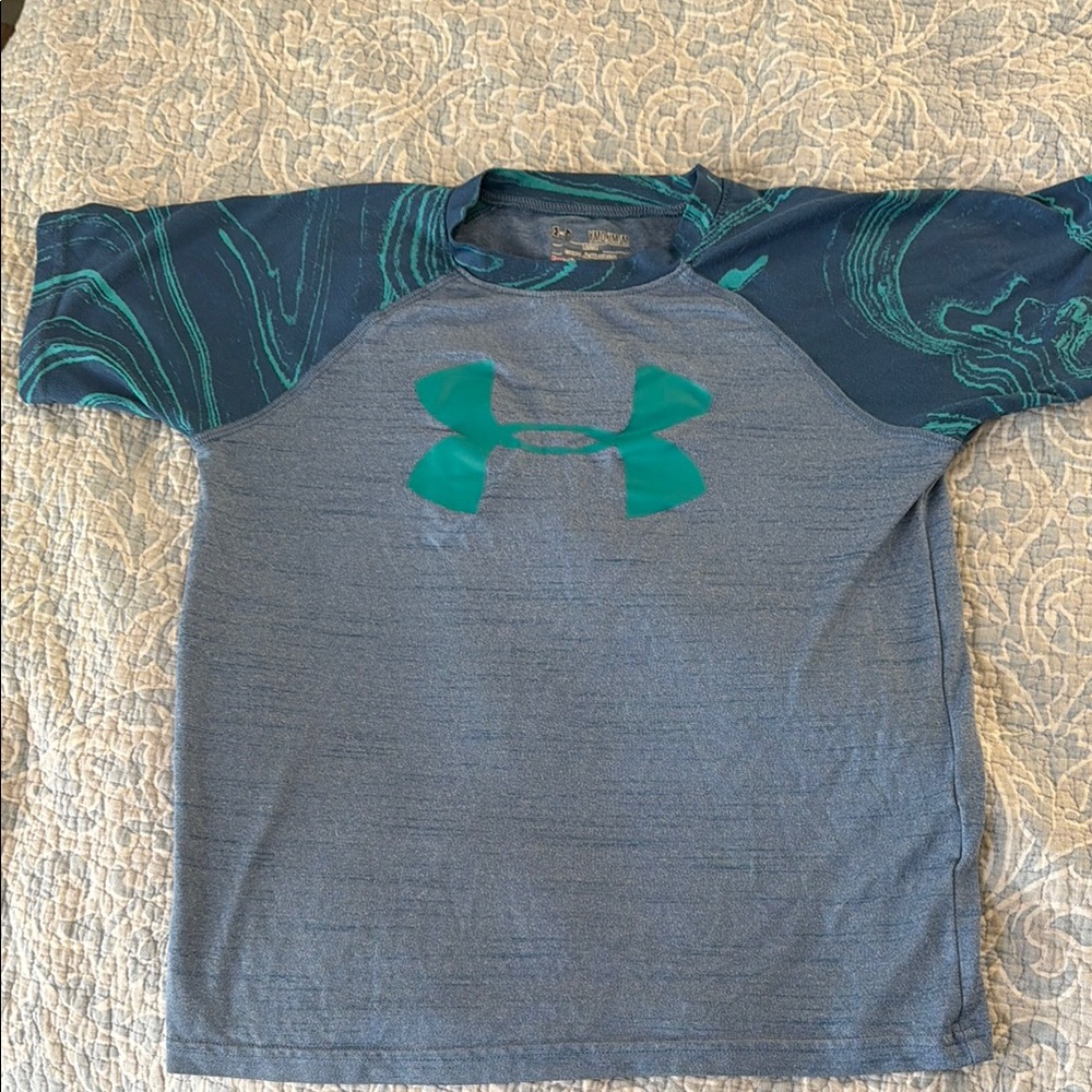 Under Armour Kids Blue Graphic T-Shirt